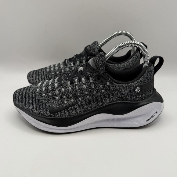 Womens Size 6 Nike ReactX Infinity Run 4 Black White Running Shoes DR2670 003